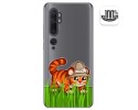 Funda Gel Transparente para Xiaomi Mi Note 10 diseño Tigre Dibujos