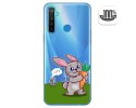 Funda Gel Transparente para Realme 5 / 5s / 5i / 6i diseño Conejo Dibujos