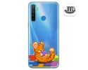 Funda Gel Transparente para Realme 5 / 5s / 5i / 6i diseño Leopardo Dibujos