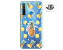 Funda Gel Transparente para Realme 5 / 5s / 5i / 6i diseño Piña Dibujos