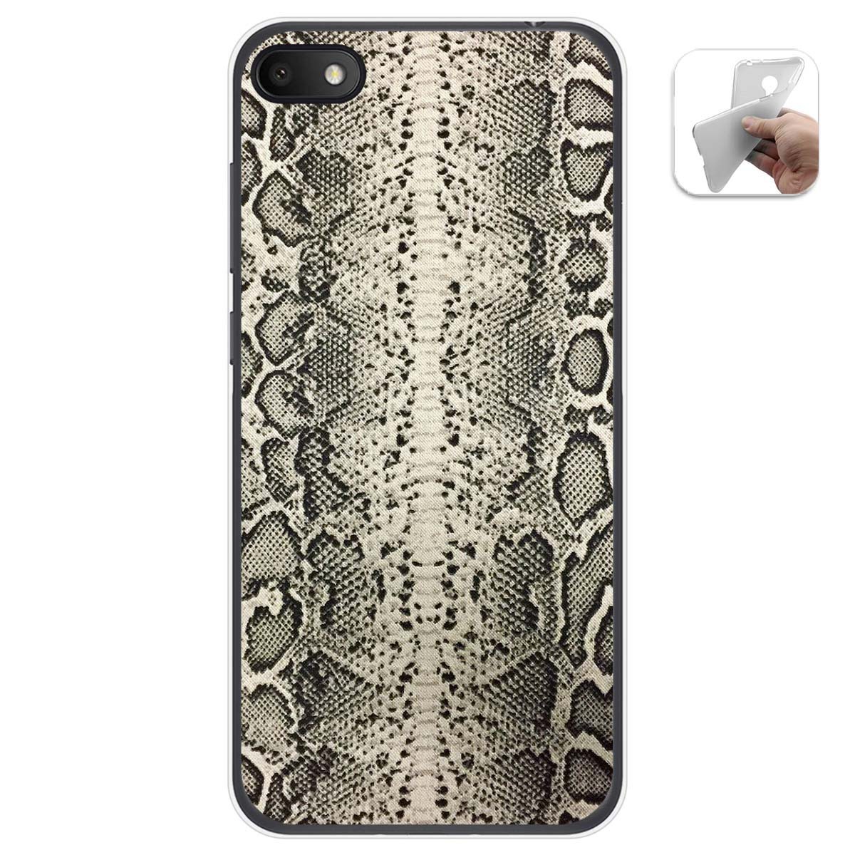 Funda Gel Tpu para Alcatel 1V 2019 diseño Animal 01 Dibujos