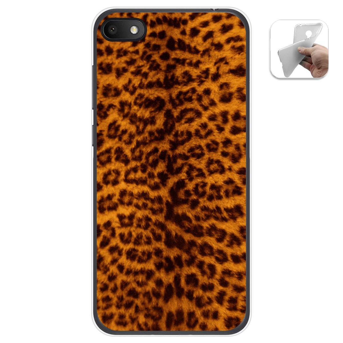 Funda Gel Tpu para Alcatel 1V 2019 diseño Animal 03 Dibujos
