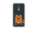 Funda Gel Tpu para Lenovo K6 4G 5" Diseño Tigre Dibujos