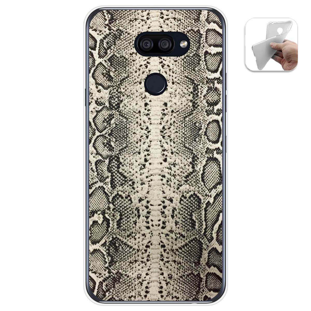 Funda Gel Tpu para Lg K40S diseño Animal 01 Dibujos