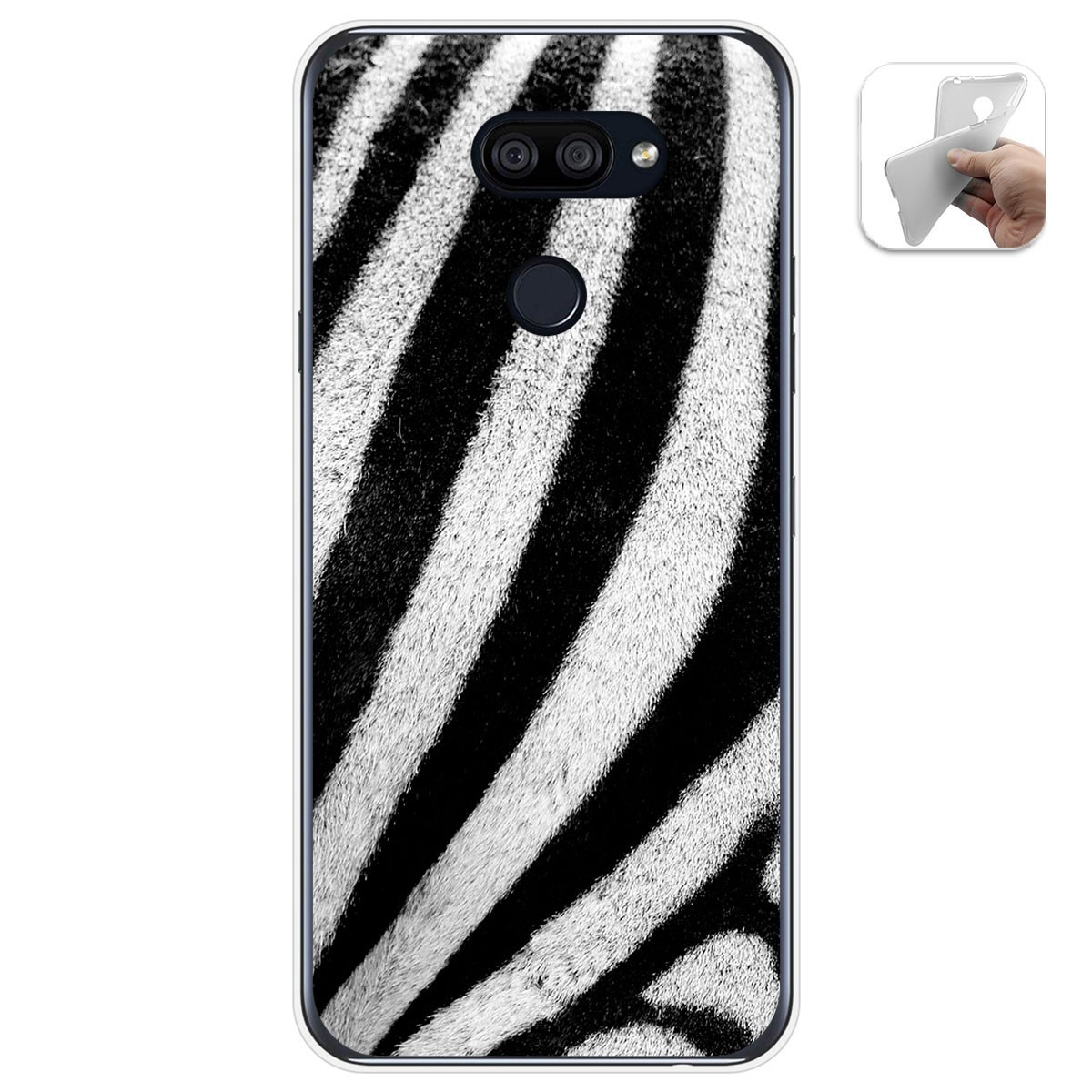 Funda Gel Tpu para Lg K40S diseño Animal 02 Dibujos
