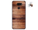 Funda Gel Tpu para Lg K40S diseño Madera 02 Dibujos