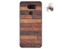 Funda Gel Tpu para Lg K40S diseño Madera 03 Dibujos