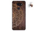 Funda Gel Tpu para Lg K40S diseño Madera 06 Dibujos