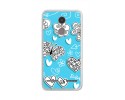Funda Gel Tpu para Lenovo K6 4G 5" Diseño Mariposas Dibujos