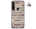 Funda Gel Tpu para Motorola Moto G8 Plus diseño Ladrillo 01 Dibujos