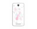 Funda Gel Tpu para Zte Blade L5 / L5 Plus Diseño Flores Minimal Dibujos