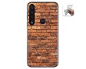 Funda Gel Tpu para Motorola Moto G8 Plus diseño Ladrillo 04 Dibujos