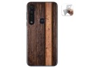 Funda Gel Tpu para Motorola Moto G8 Plus diseño Madera 05 Dibujos