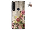 Funda Gel Tpu para Motorola Moto G8 Plus diseño Madera 08 Dibujos