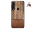 Funda Gel Tpu para Motorola Moto G8 Plus diseño Madera 09 Dibujos