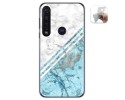 Funda Gel Tpu para Motorola Moto G8 Plus diseño Mármol 02 Dibujos