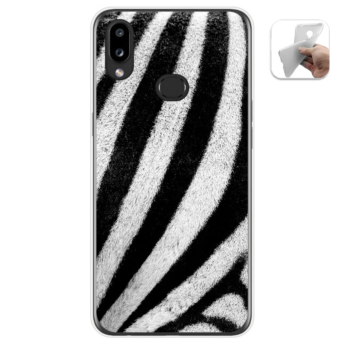Funda Gel Tpu para Samsung Galaxy A10s diseño Animal 02 Dibujos