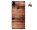 Funda Gel Tpu para Samsung Galaxy A10s diseño Madera 02 Dibujos