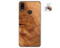 Funda Gel Tpu para Samsung Galaxy A10s diseño Madera 04 Dibujos