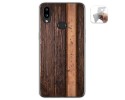 Funda Gel Tpu para Samsung Galaxy A10s diseño Madera 05 Dibujos