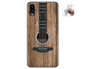Funda Gel Tpu para Samsung Galaxy A10s diseño Madera 11 Dibujos