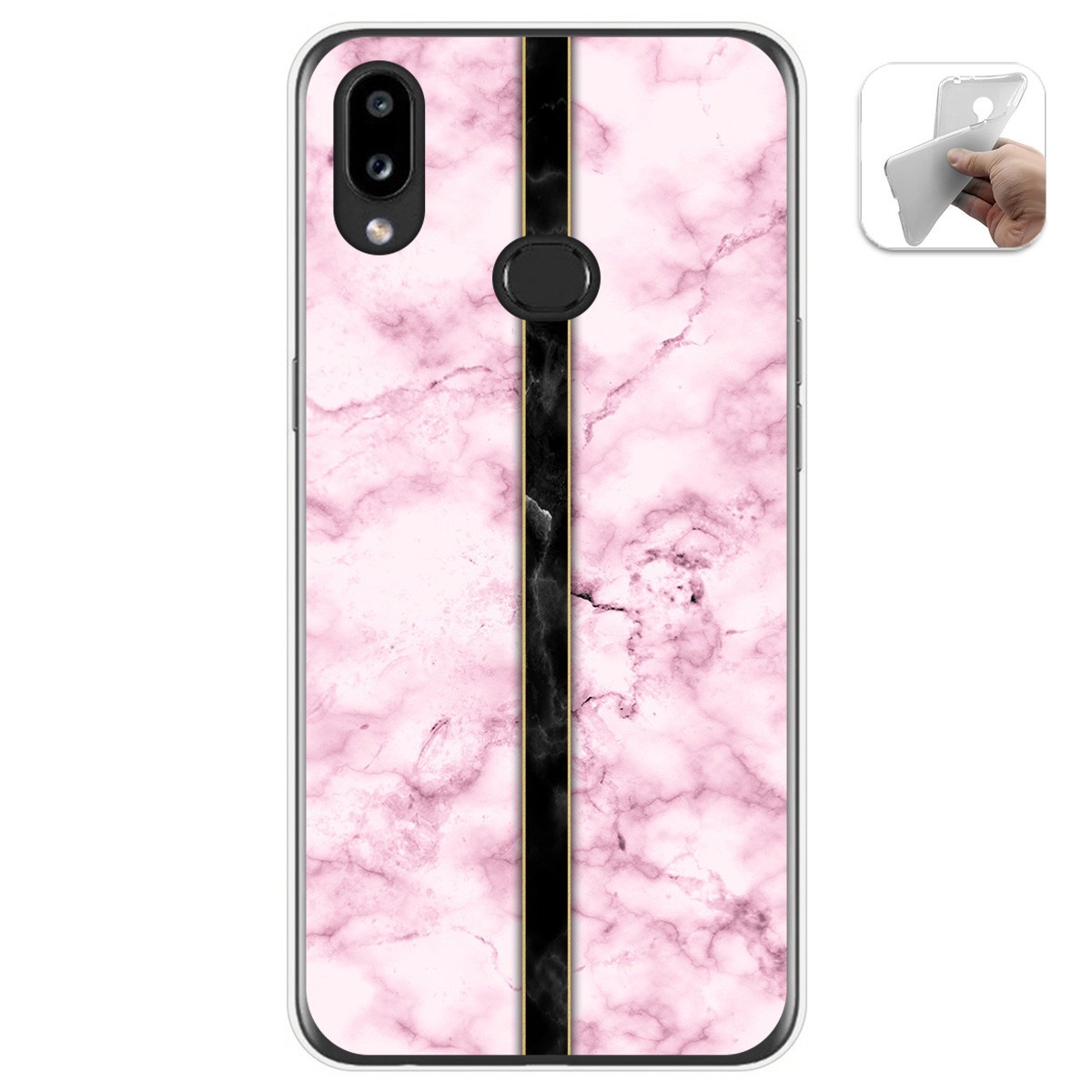 Funda Gel Tpu para Samsung Galaxy A10s diseño Mármol 04 Dibujos