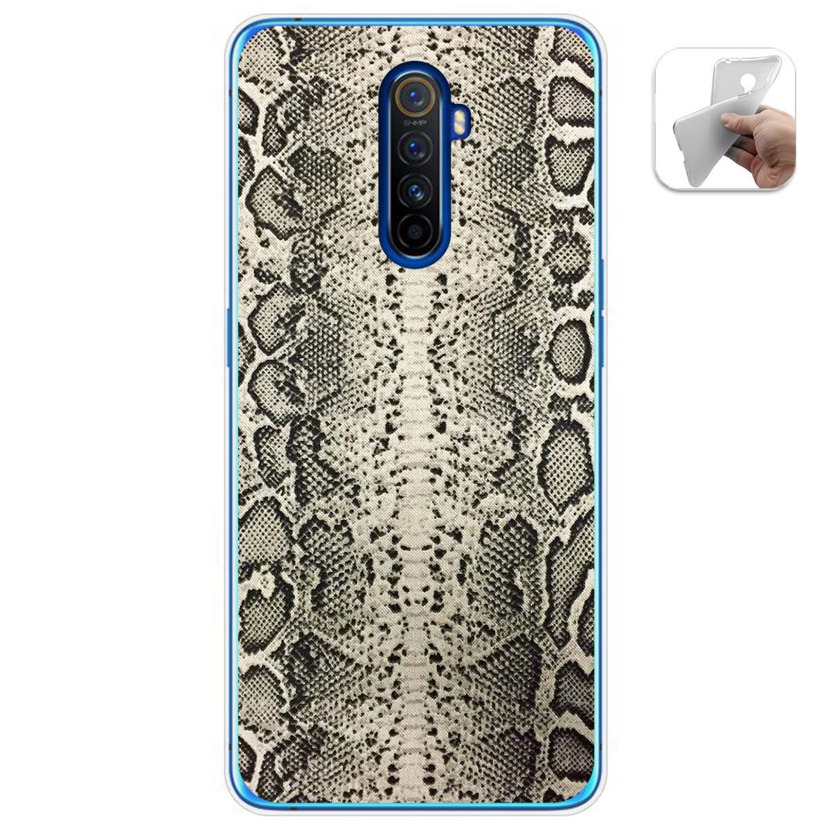 Funda Gel Tpu para Realme X2 Pro diseño Animal 01 Dibujos