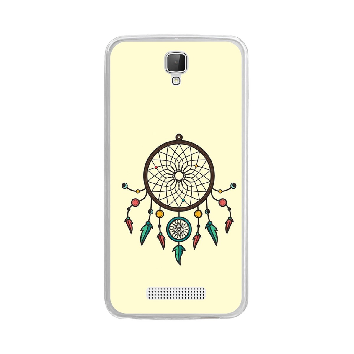 Funda Gel Tpu para Zte Blade L5 / L5 Plus Diseño Atrapasueños Dibujos