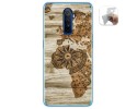 Funda Gel Tpu para Realme X2 Pro diseño Madera 07 Dibujos