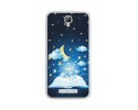 Funda Gel Tpu para Zte Blade L5 / L5 Plus Diseño Libro Cuentos Dibujos