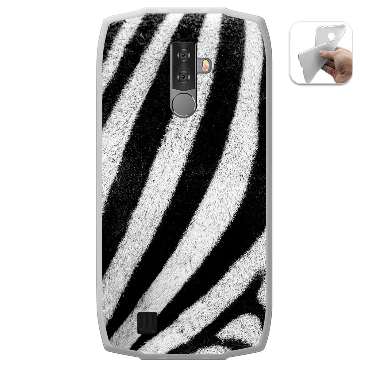 Funda Gel Tpu para Blackview BV6800 Pro diseño Animal 02 Dibujos