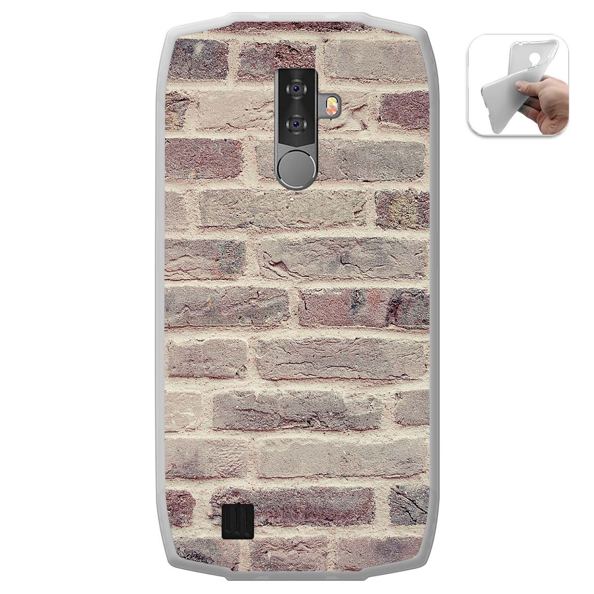 Funda Gel Tpu para Blackview BV6800 Pro diseño Ladrillo 01 Dibujos