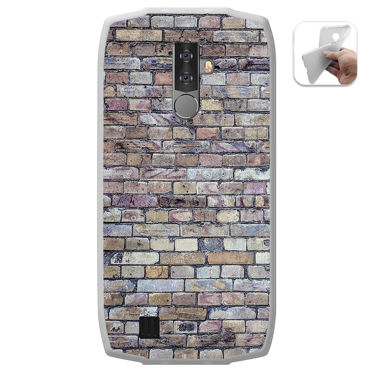 Funda Gel Tpu para Blackview BV6800 Pro diseño Ladrillo 02 Dibujos