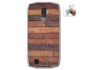 Funda Gel Tpu para Blackview BV6800 Pro diseño Madera 03 Dibujos