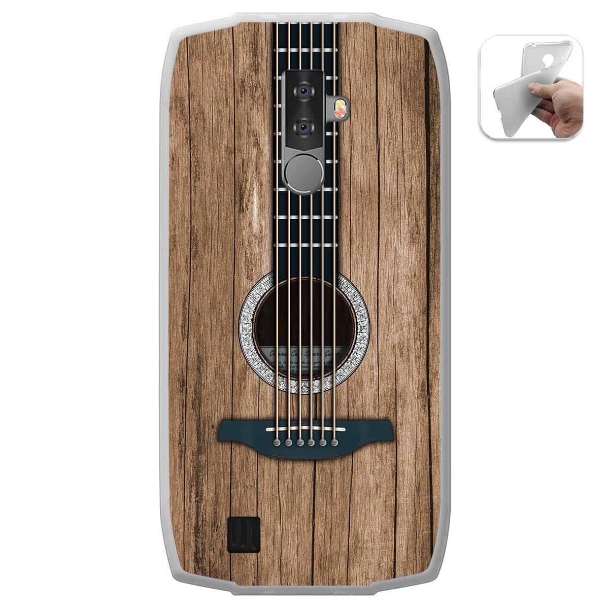 Funda Gel Tpu para Blackview BV6800 Pro diseño Madera 11 Dibujos