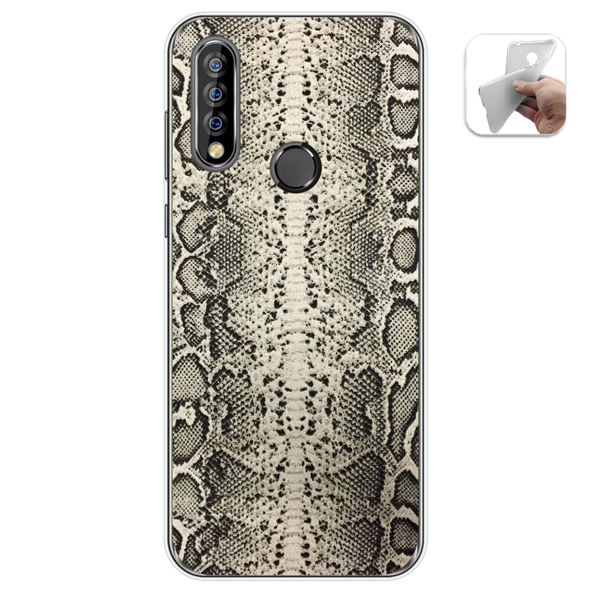 Funda Gel Tpu para Oukitel C17 Pro diseño Animal 01 Dibujos