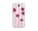 Funda Gel Tpu para Zte Blade L5 / L5 Plus Diseño Flores Vintage Dibujos