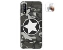 Funda Gel Tpu para Oukitel C17 Pro diseño Camuflaje 02 Dibujos