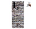 Funda Gel Tpu para Oukitel C17 Pro diseño Ladrillo 02 Dibujos