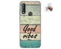 Funda Gel Tpu para Oukitel C17 Pro diseño Madera 01 Dibujos