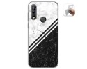 Funda Gel Tpu para Oukitel C17 Pro diseño Mármol 01 Dibujos