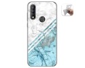 Funda Gel Tpu para Oukitel C17 Pro diseño Mármol 02 Dibujos