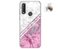 Funda Gel Tpu para Oukitel C17 Pro diseño Mármol 03 Dibujos