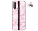 Funda Gel Tpu para Oukitel C17 Pro diseño Mármol 04 Dibujos