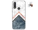 Funda Gel Tpu para Oukitel C17 Pro diseño Mármol 05 Dibujos