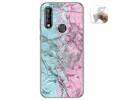 Funda Gel Tpu para Oukitel C17 Pro diseño Mármol 08 Dibujos