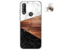 Funda Gel Tpu para Oukitel C17 Pro diseño Mármol 11 Dibujos