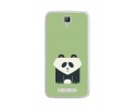 Funda Gel Tpu para Zte Blade L5 / L5 Plus Diseño Panda Dibujos