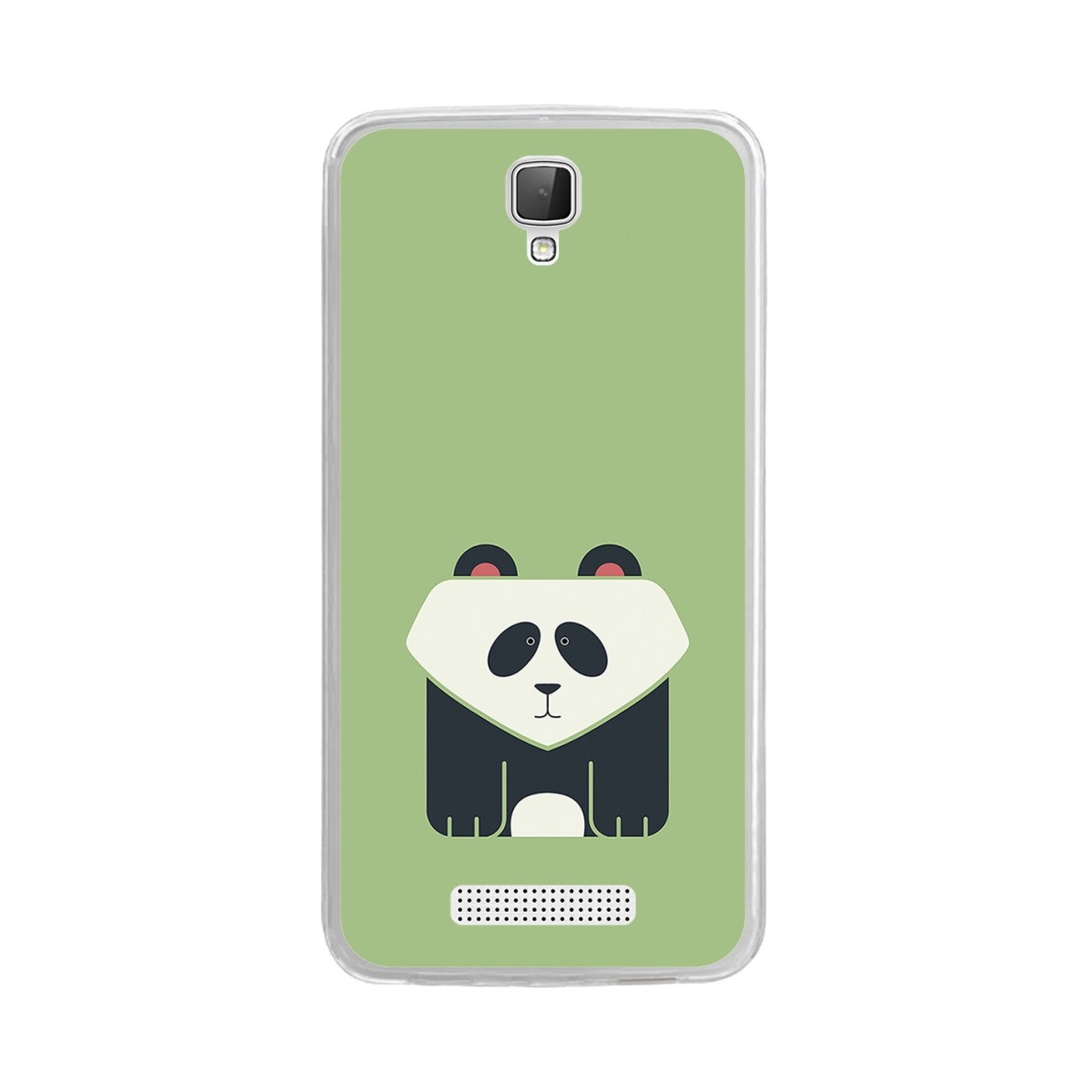 Funda Gel Tpu para Zte Blade L5 / L5 Plus Diseño Panda Dibujos