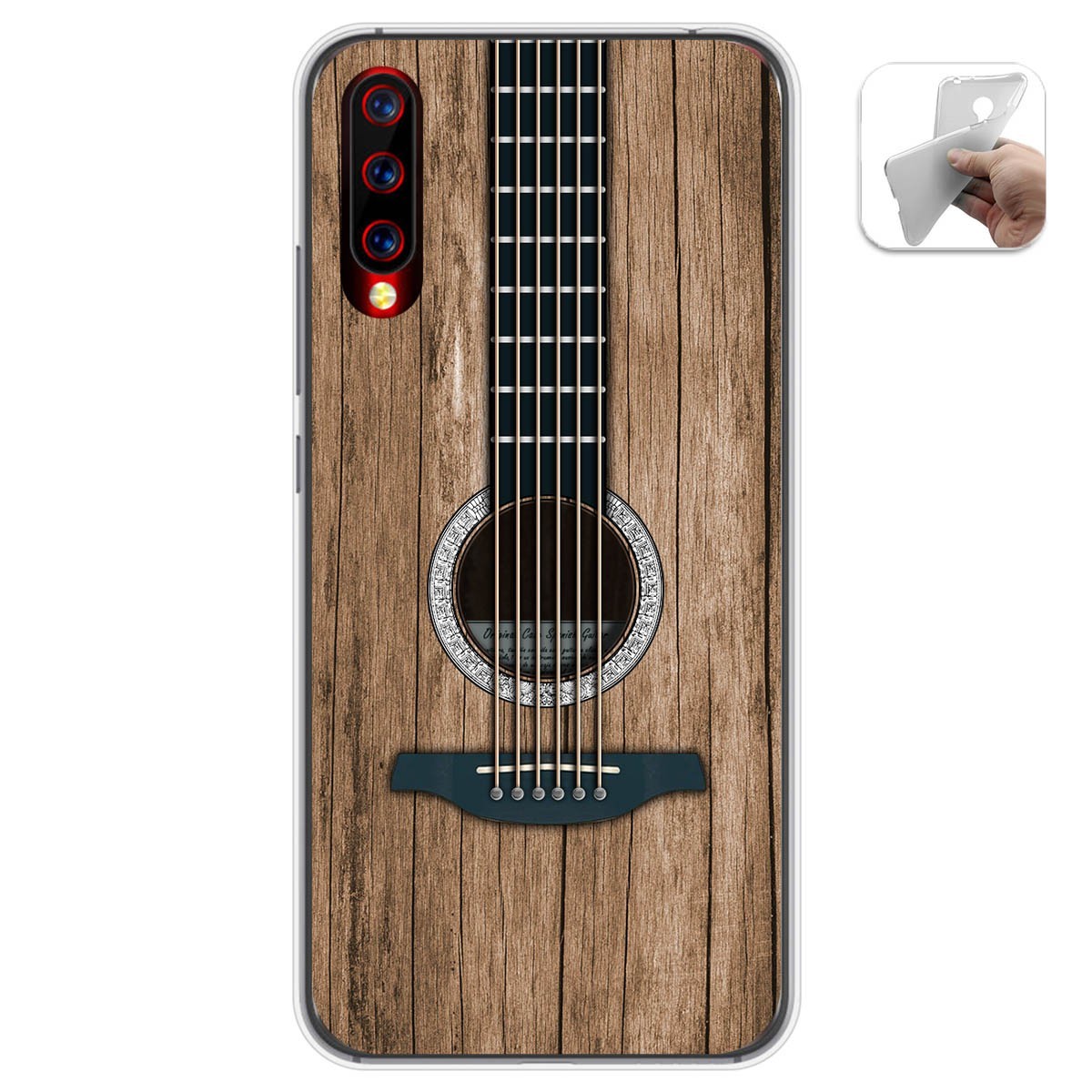 Funda Gel Tpu para Umidigi X diseño Madera 11 Dibujos